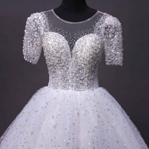 Copy of IMG_0623 Gaun Pengantin Ball Gown Elegan Payet Kristal